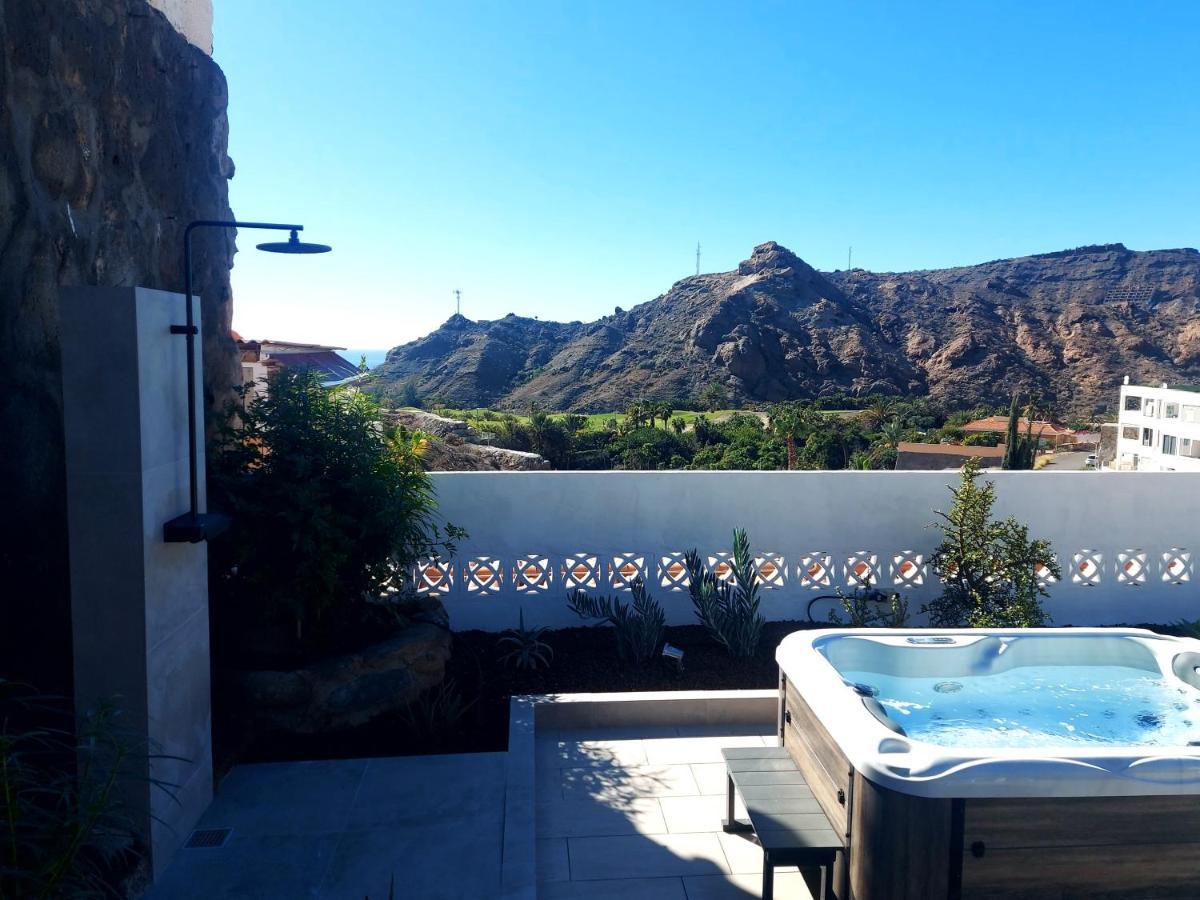 Casa Platero - Bungalow With Jacuzzi And Pool La Playa de Tauro Eksteriør bilde